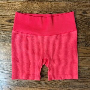NWOT Joy Lab ribbed hot pink short size Medium